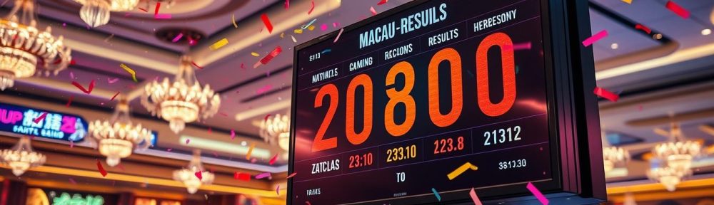 Result Macau Tercepat